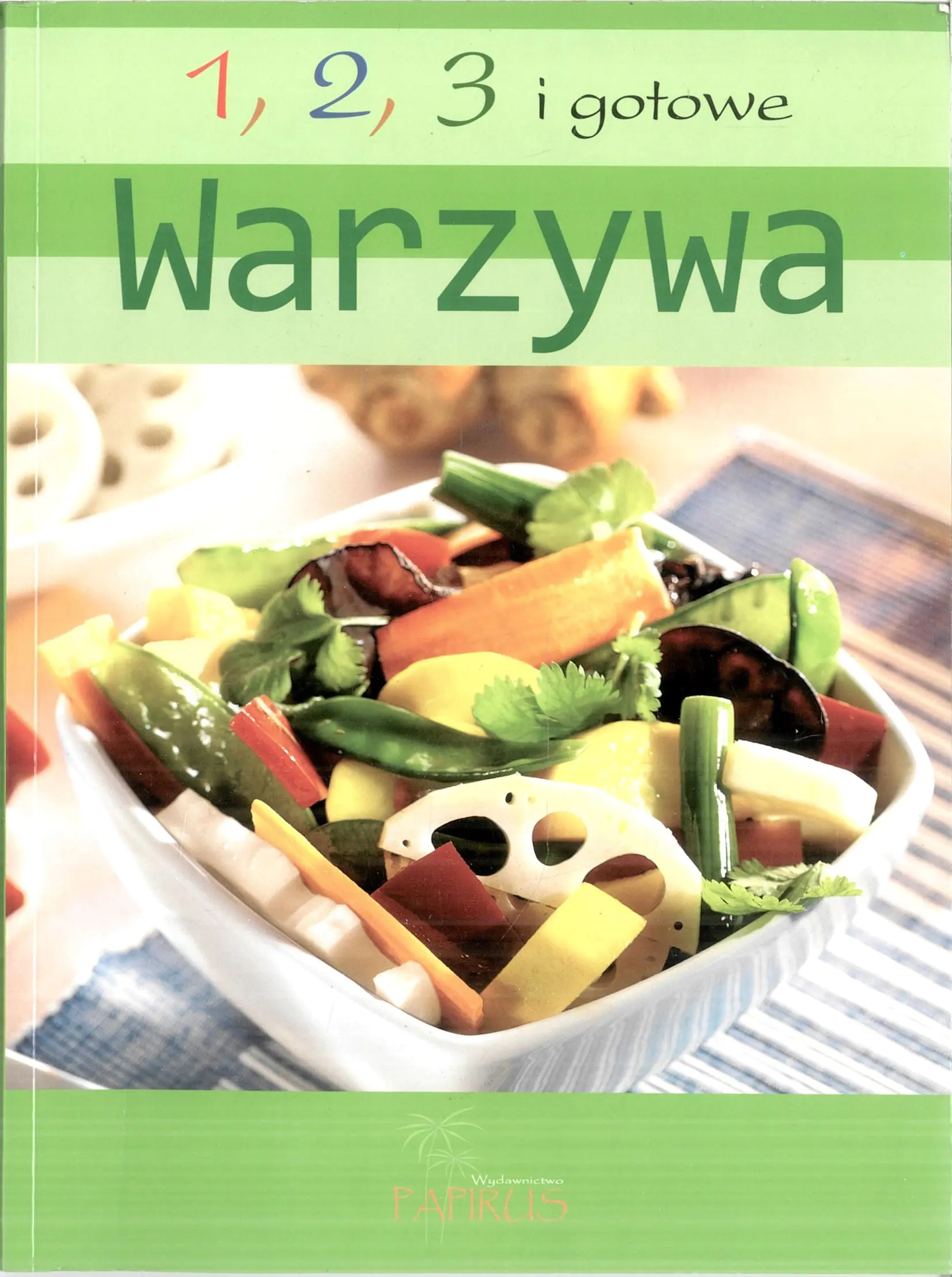 Książka - Warzywa 1,2,3 i Gotowe