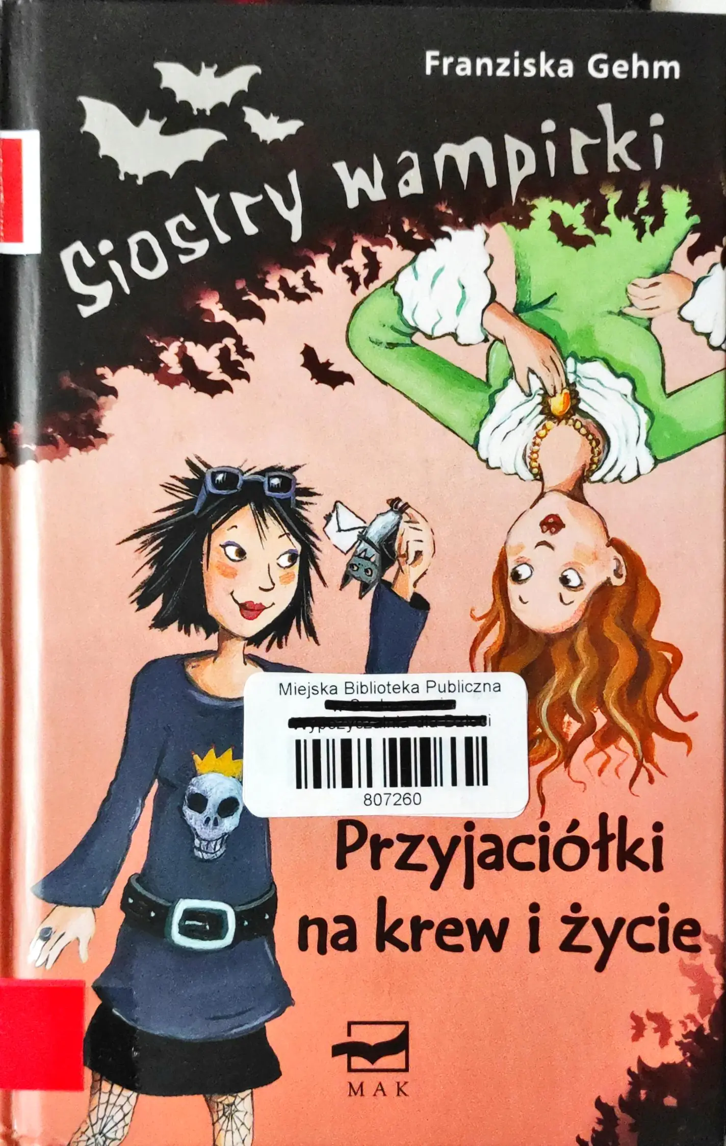 Książka - Przyjaciółki na krew i życie Siostry wampirki