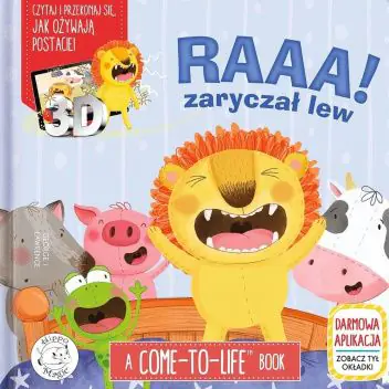 Książka - Raaa! zaryczał lew