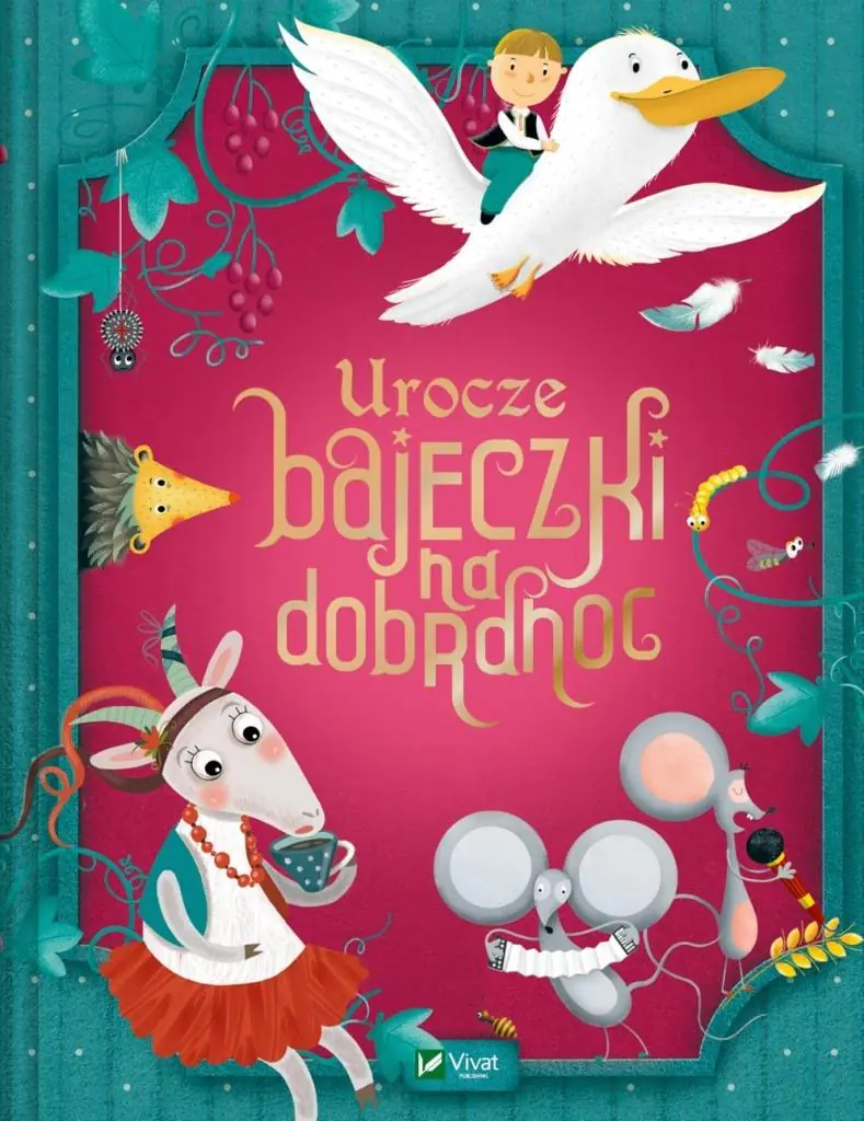 Książka - Urocze bajeczki na dobranoc