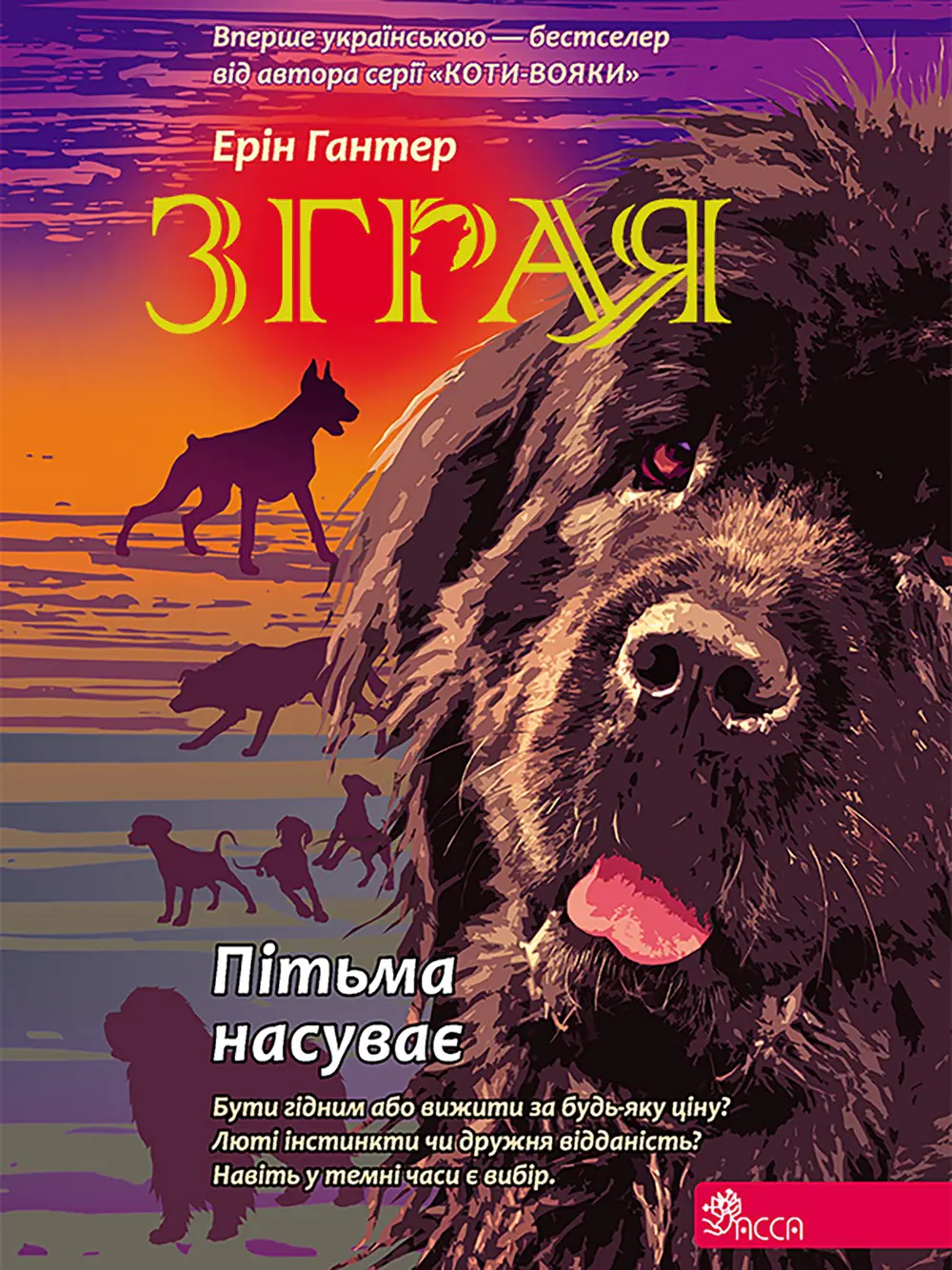 Książka - ЗГРАЯ КНИГА 3 ПІТЬМА НАСУВАЄ / Sfora. Księga 3. W ciemność