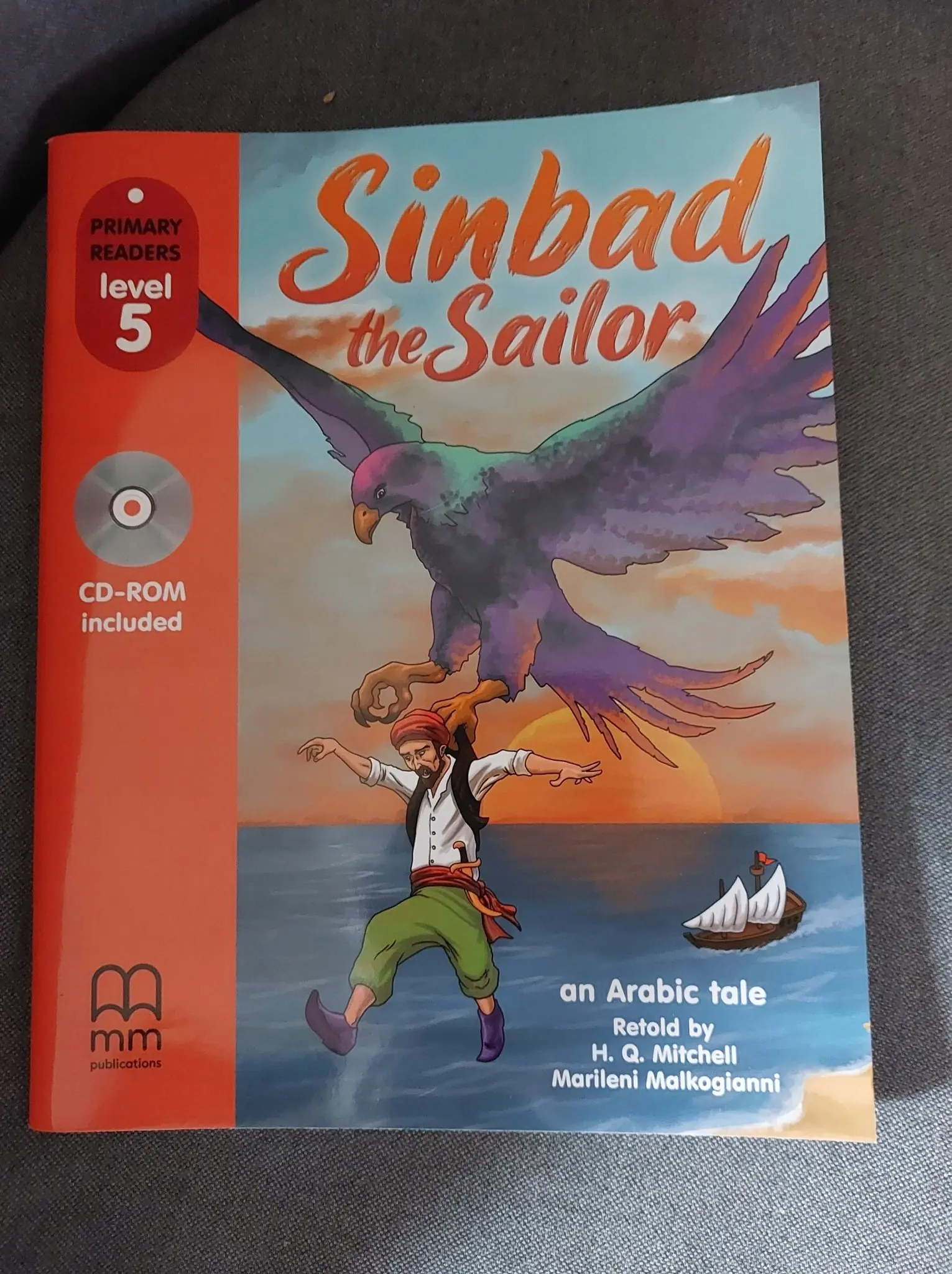 Książka - Sinbad and the sailor SB + CD