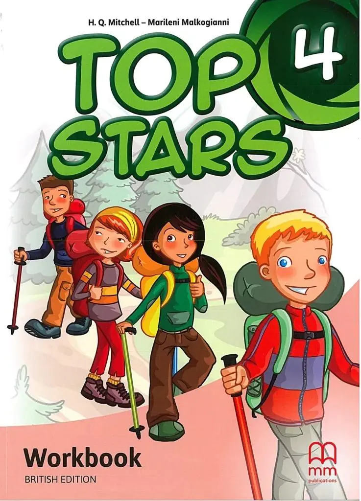 Książka - Top Stars 4. Workbook