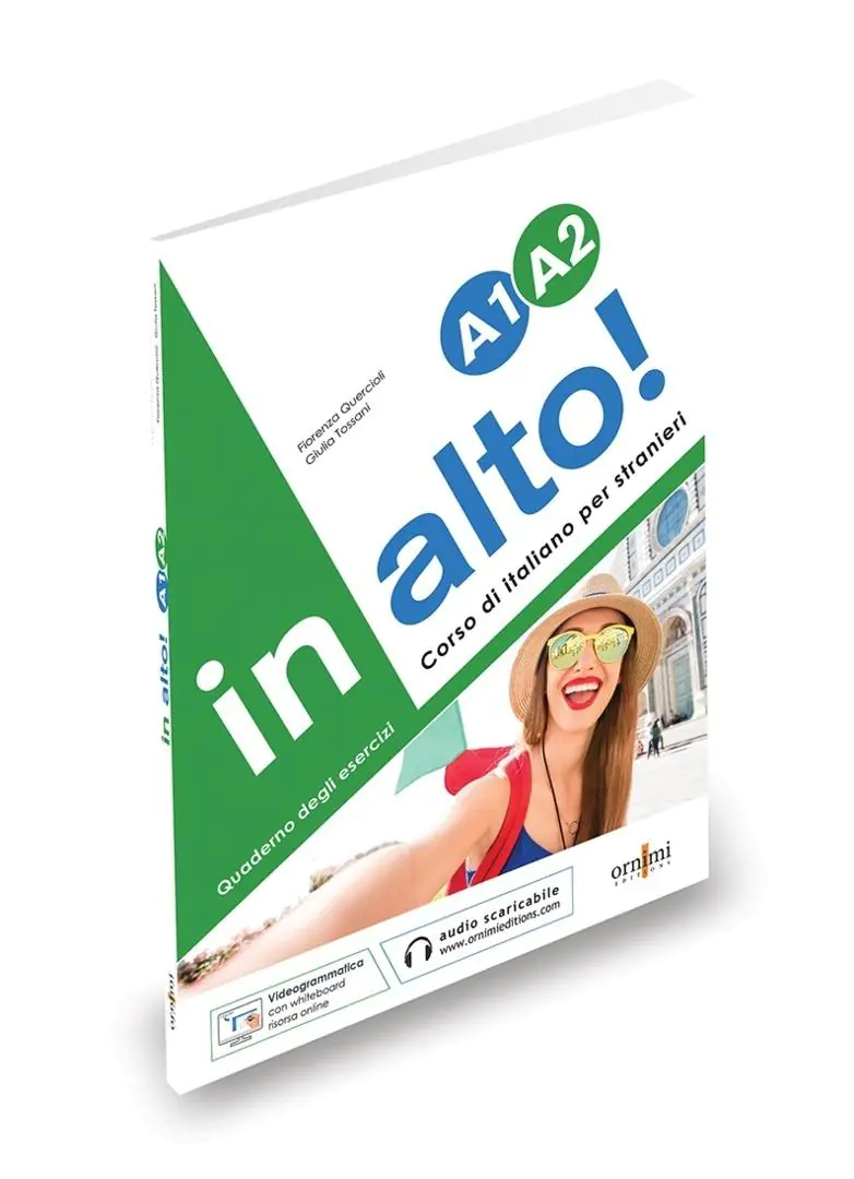 Książka - In alto! A1-A2 ćwiczenia