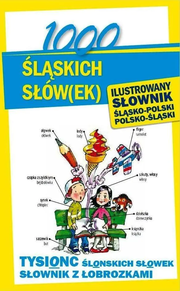 Książka - 1000 śląskich słów(ek). Ilustrowany słownik polsko-śląski, śląsko-polski