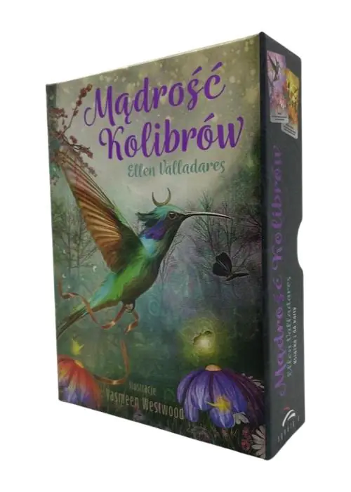 Książka - Mądrość Kolibrów, karty