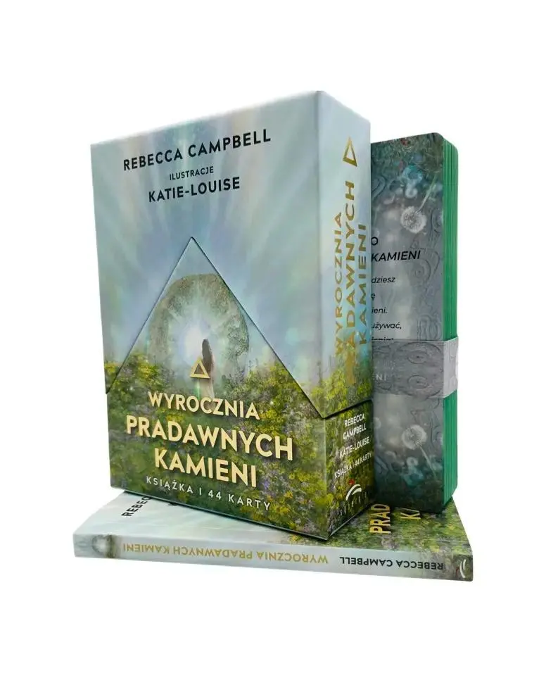 Książka - Wyrocznia Pradawnych Kamieni, karty
