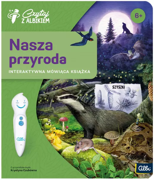 Książka - Czytaj z Albikiem. Nasza przyroda. Interaktywna mówiąca książka