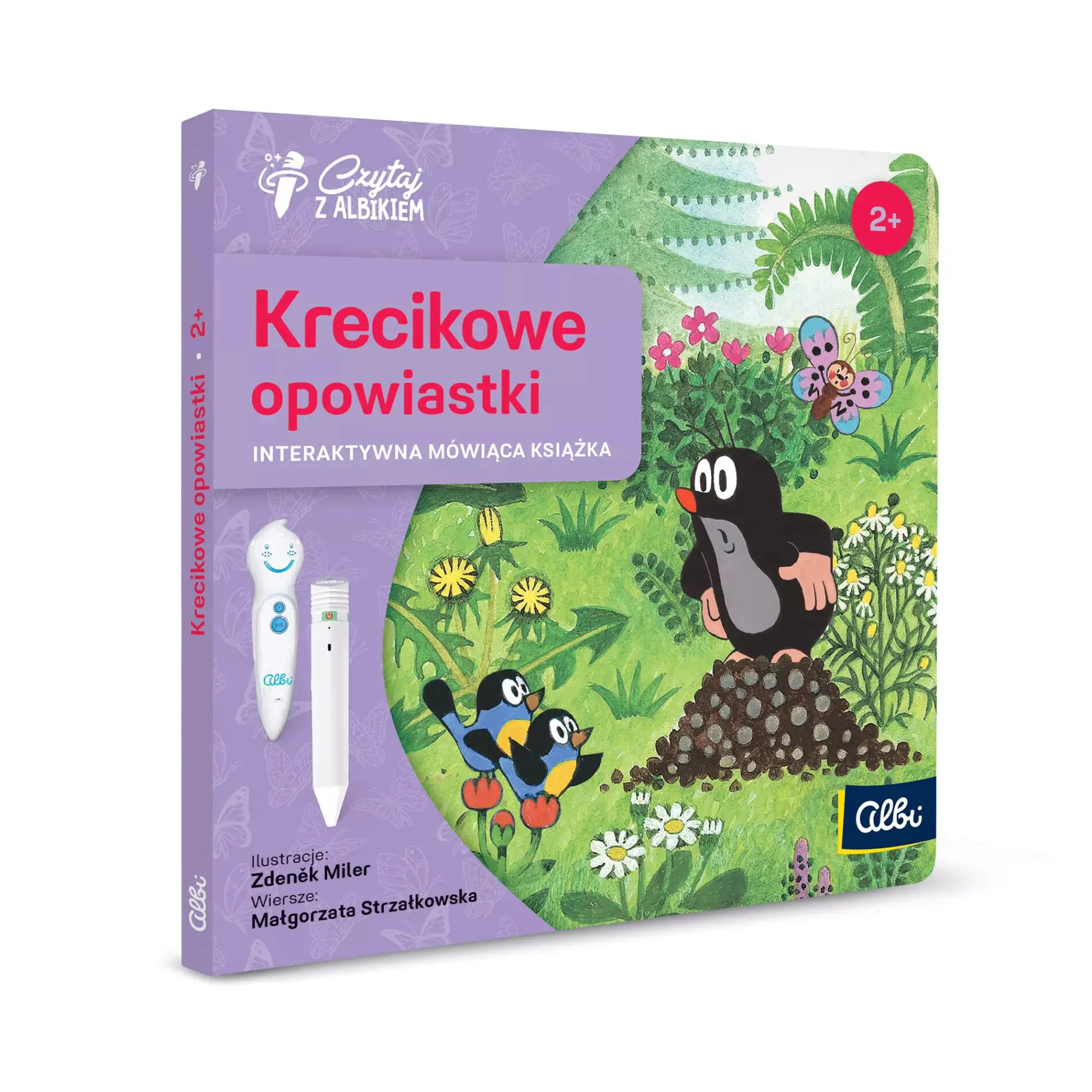 Książka - Czytaj z Albikiem. Krecikowe opowiastki