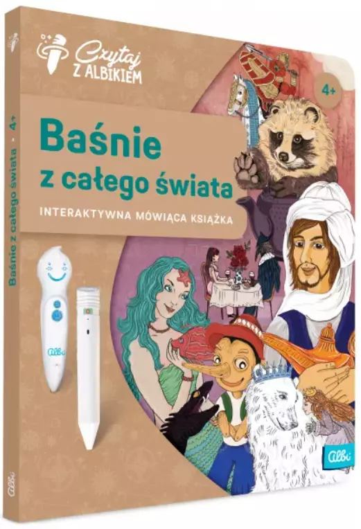 Książka - Czytaj z Albikiem. Baśnie z całego świata