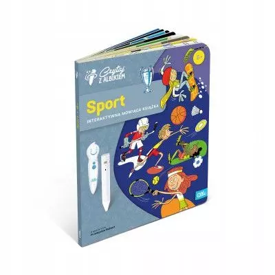 Książka - Czytaj z Albikiem. Sport. Interaktywna mówiąca książka