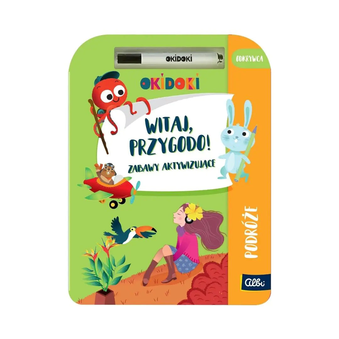 Książka - OKIDOKI Witaj Przygodo Podróże