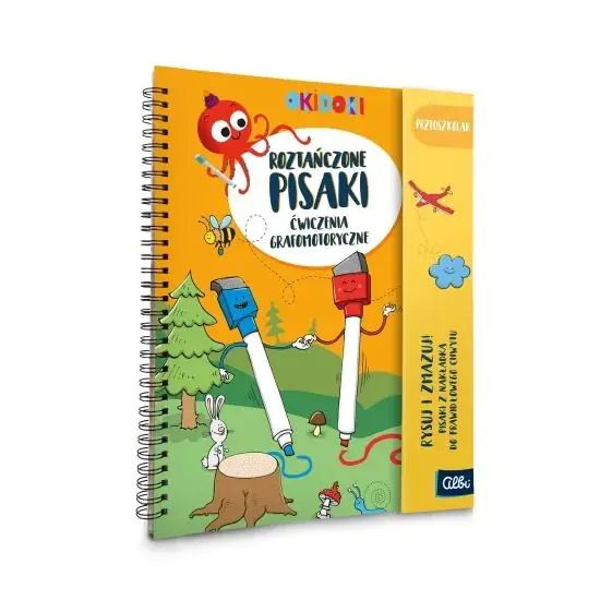 Książka - OKIDOKI Roztańczone Pisaki 4+