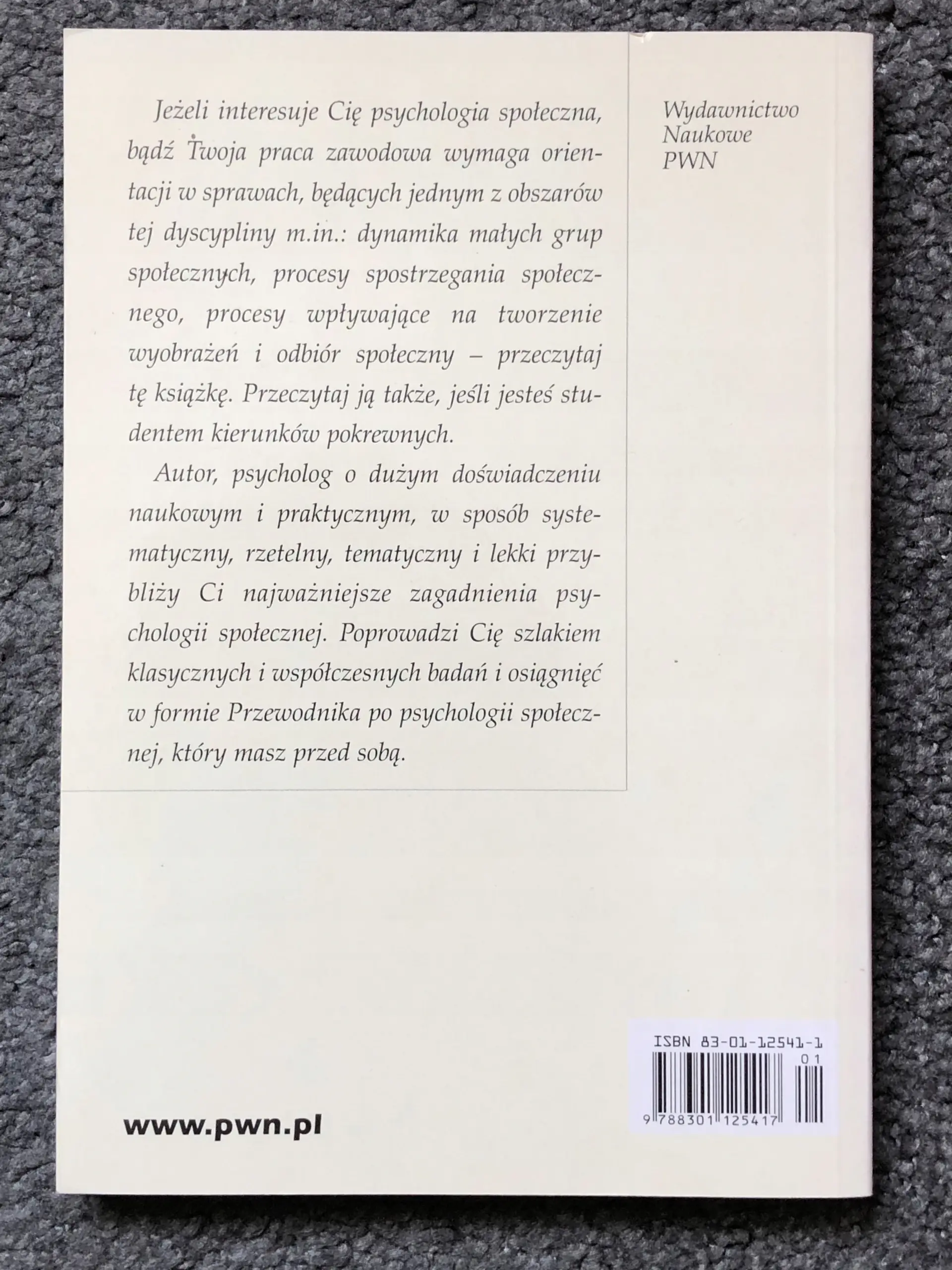 Książka - Przewodnik Po Psychologii Społecznej