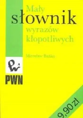 Książka - Mały słownik wyrazów kłopotliwych