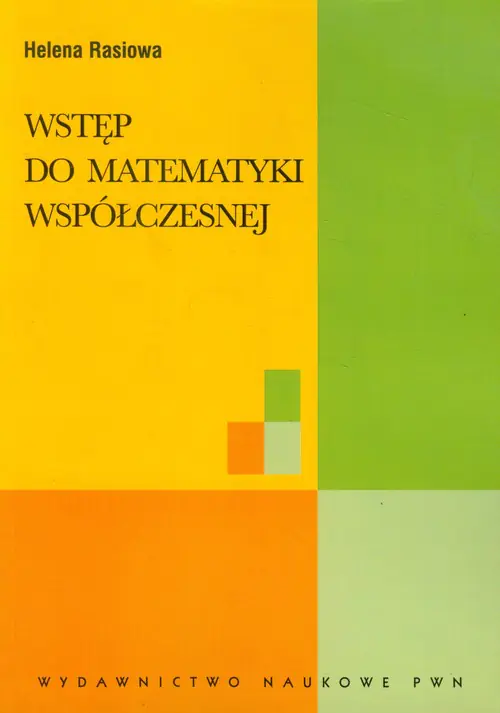 Książka - Wstęp do matematyki współczesnej