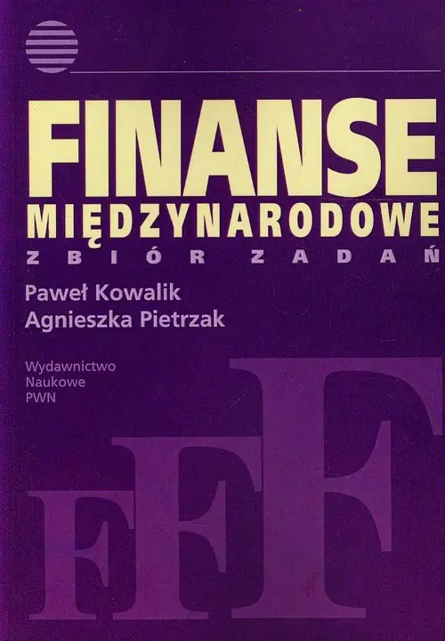 Książka - Finanse międzynarodowe. Zbiór zadań