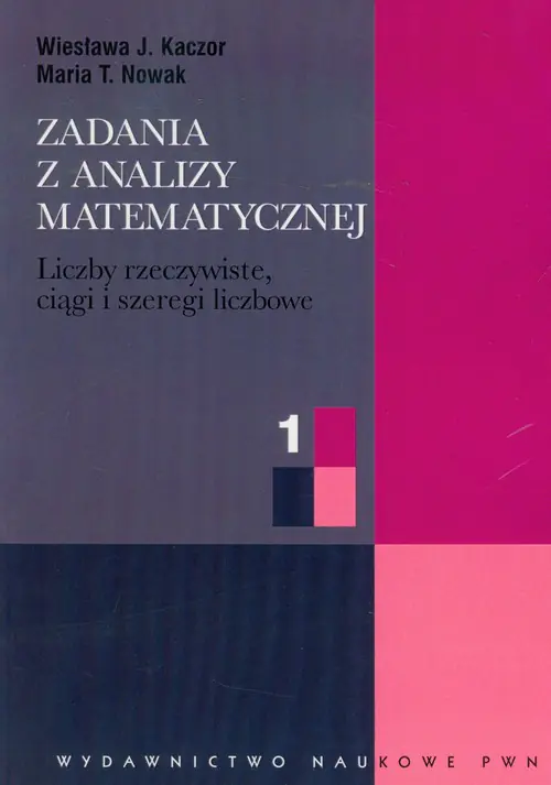 Książka - Zadania z analizy matematycznej. Część 1