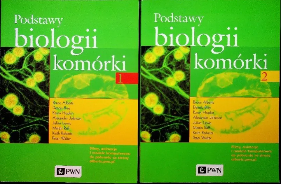 Książka - Podstawy biologii komórki Tom 1 i 2