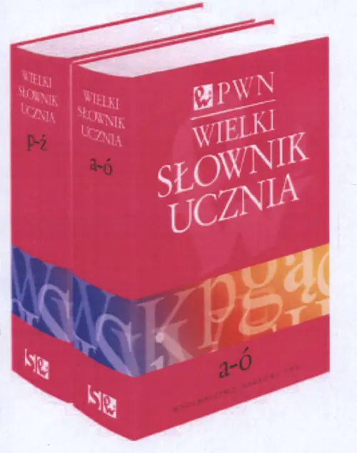 Książka - Wielki słownik ucznia t.1/2