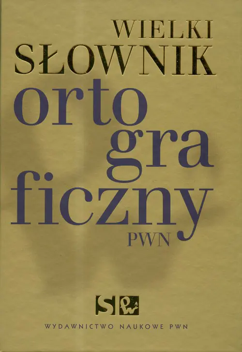 Książka - Wielki słownik ortograficzny PWN + CD