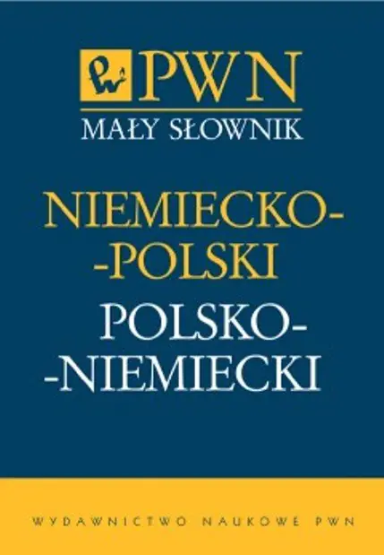 Książka - Mały słownik niemiecko-polski polsko-niemiecki