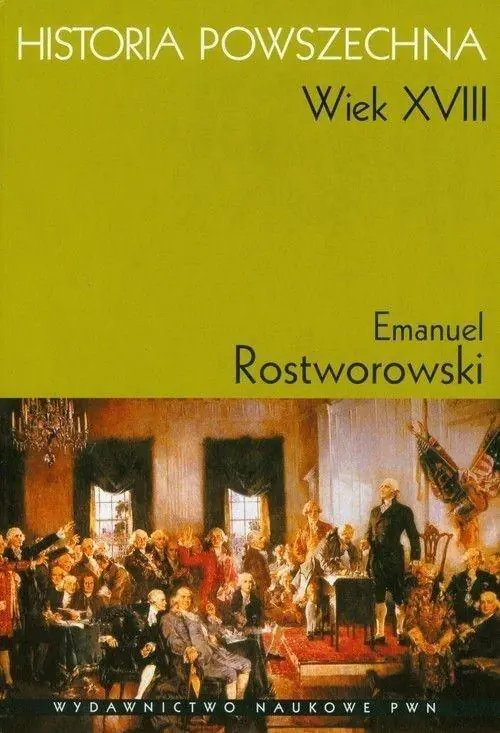 Książka - Historia powszechna wiek XVIII