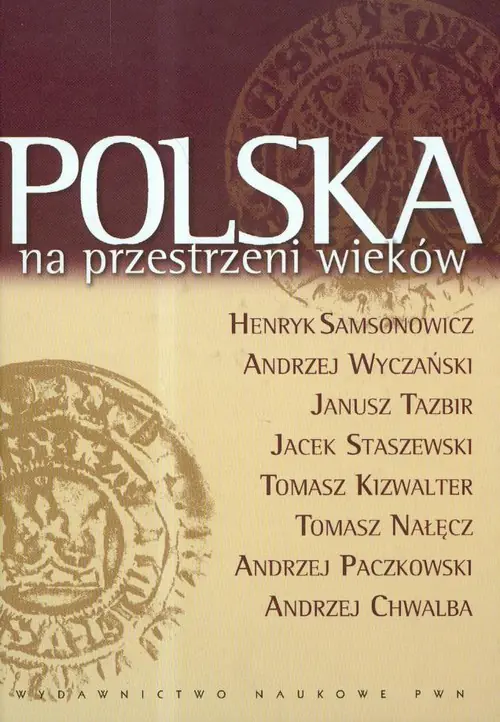 Książka - Polska na przestrzeni wieków