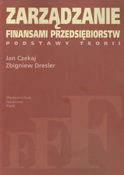 Książka - Zarządzanie Finansami Przedsiębiorstw