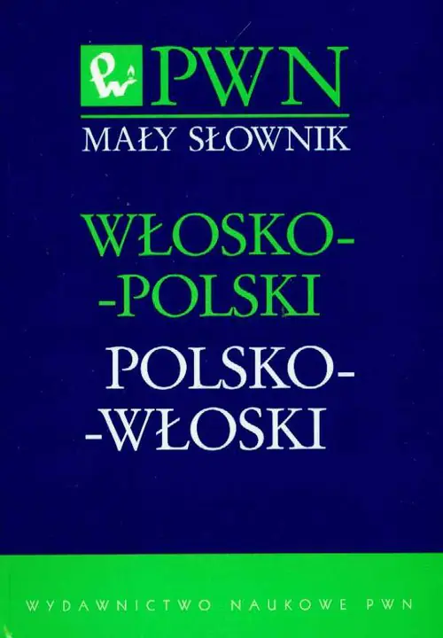 Książka - Mały słownik włosko-polski polsko-włoski