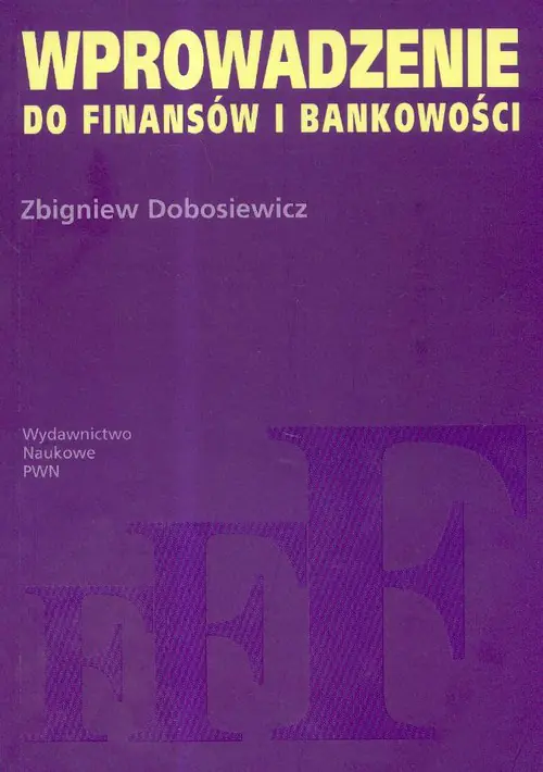 Książka - Wprowadzenie do finansów i bankowości