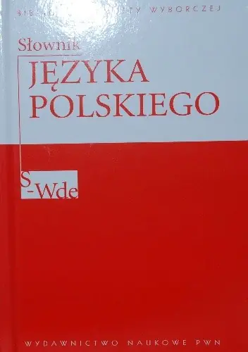 Książka - Słownik języka polskiego Tom 5 S-Wde