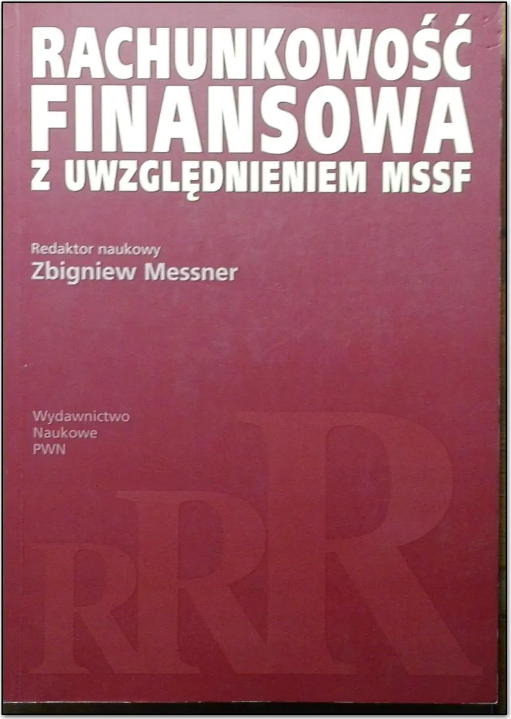 Książka - Rachunkowość finansowa z uwzględnieniem MSSF