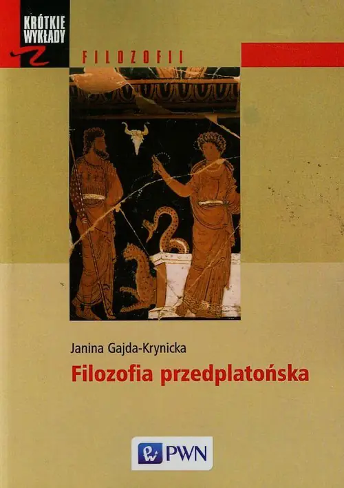 Książka - Filozofia przedplatońska