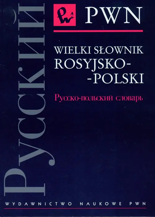 Książka - Wielki Słownik Rosyjsko-Polski PWN