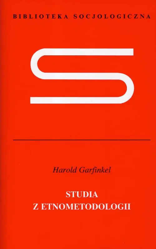 Książka - Studia z Etnometodologii