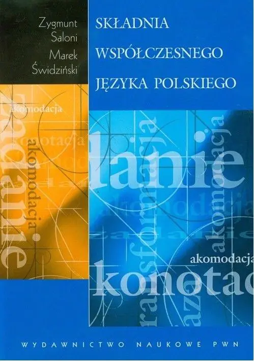 Książka - Składnia współczesnego języka polskiego