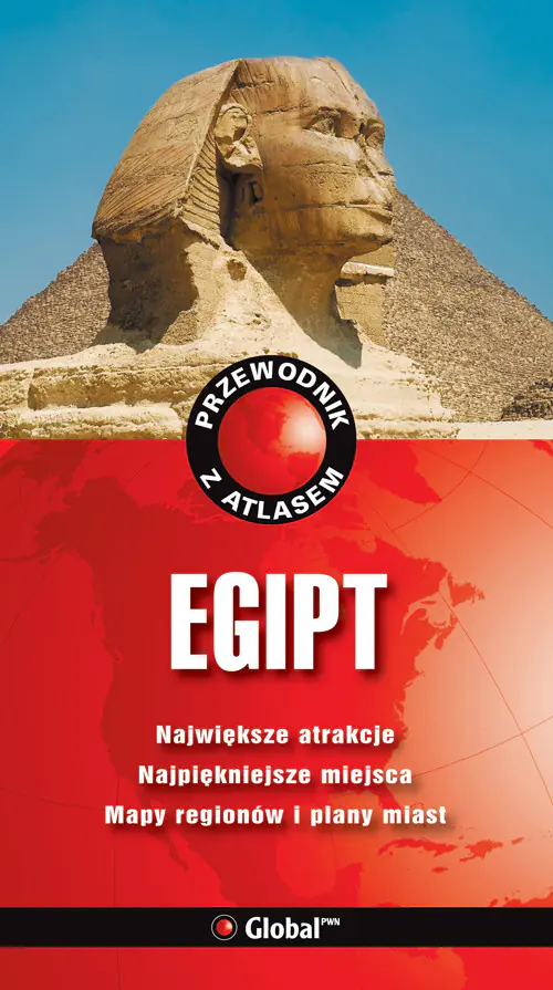 Książka - Przewodnik z atlasem Egipt