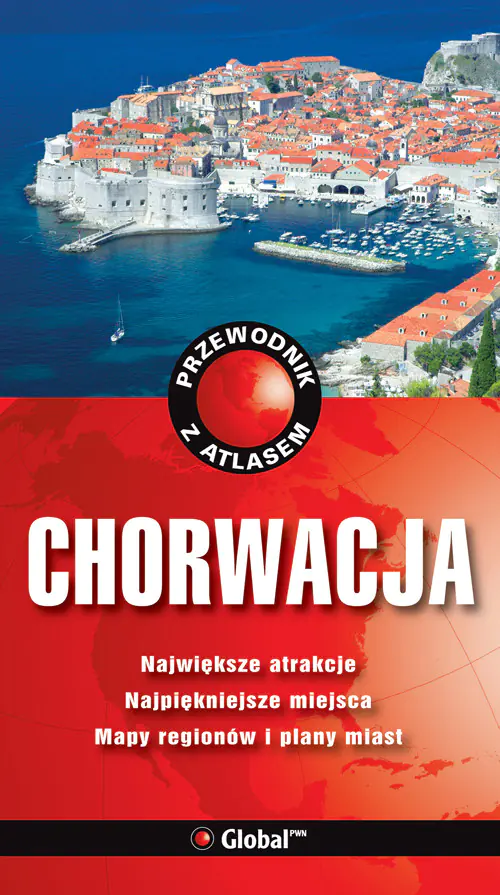 Książka - Przewodnik z atlasem. Chorwacja.