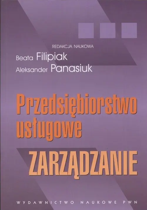 Książka - Przedsiębiorstwo usługowe.Zarządzanie