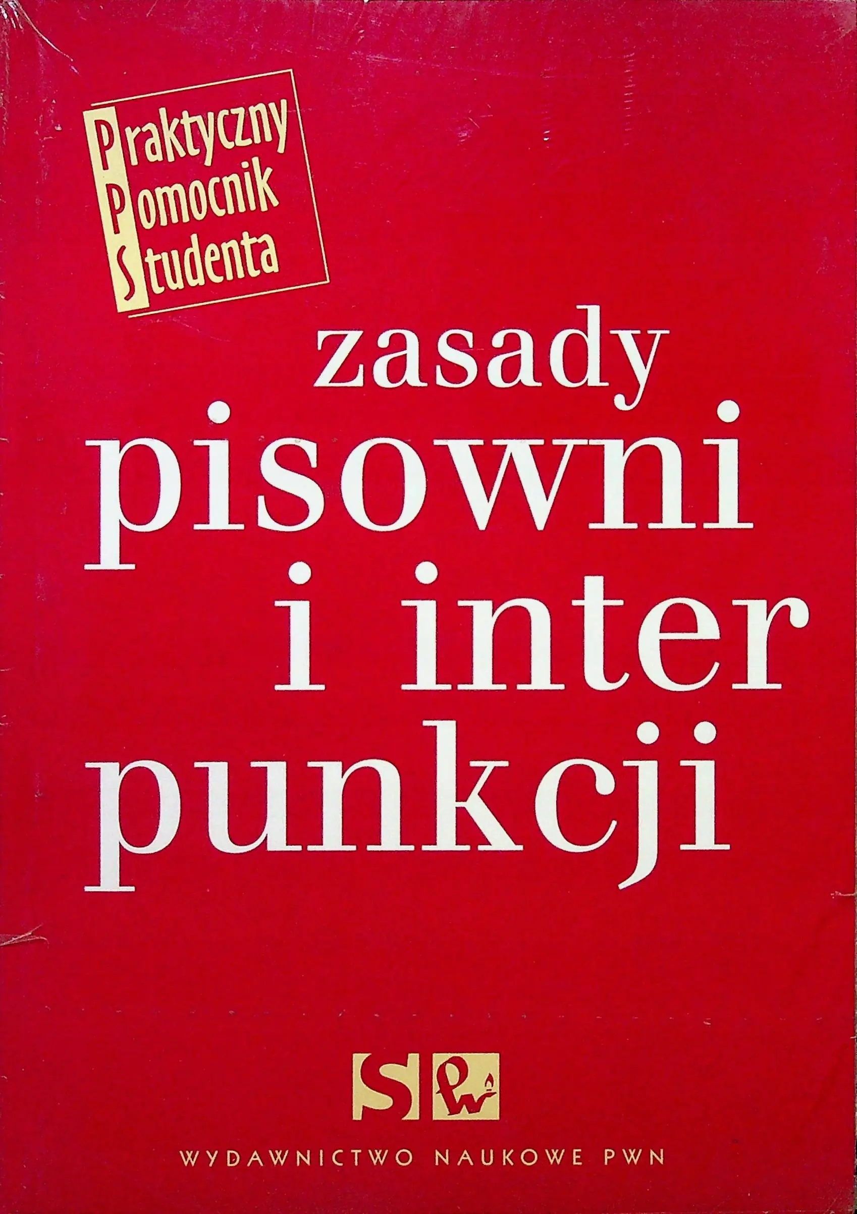 Książka - Zasady pisowni i interpunkcji
