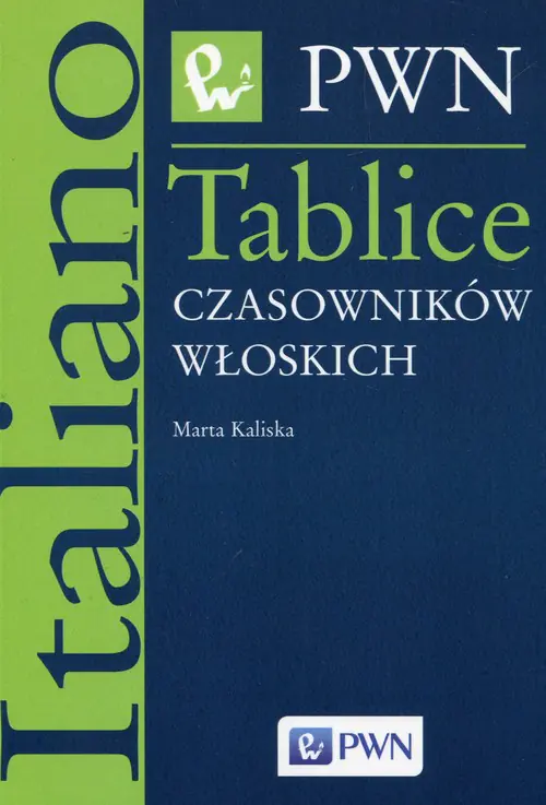 Książka - Tablice Czasowników Włoskich