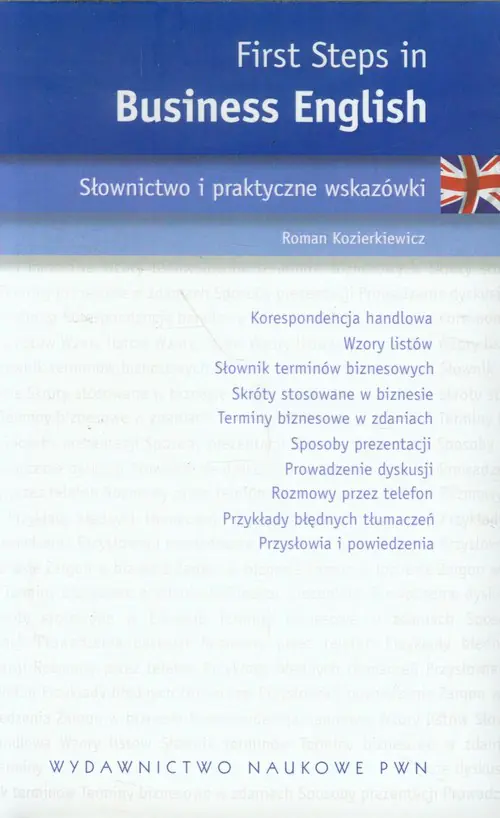 Książka - First Steps in Business English