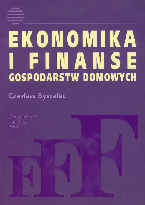 Książka - Ekonomika i finanse gospodarstw domowych