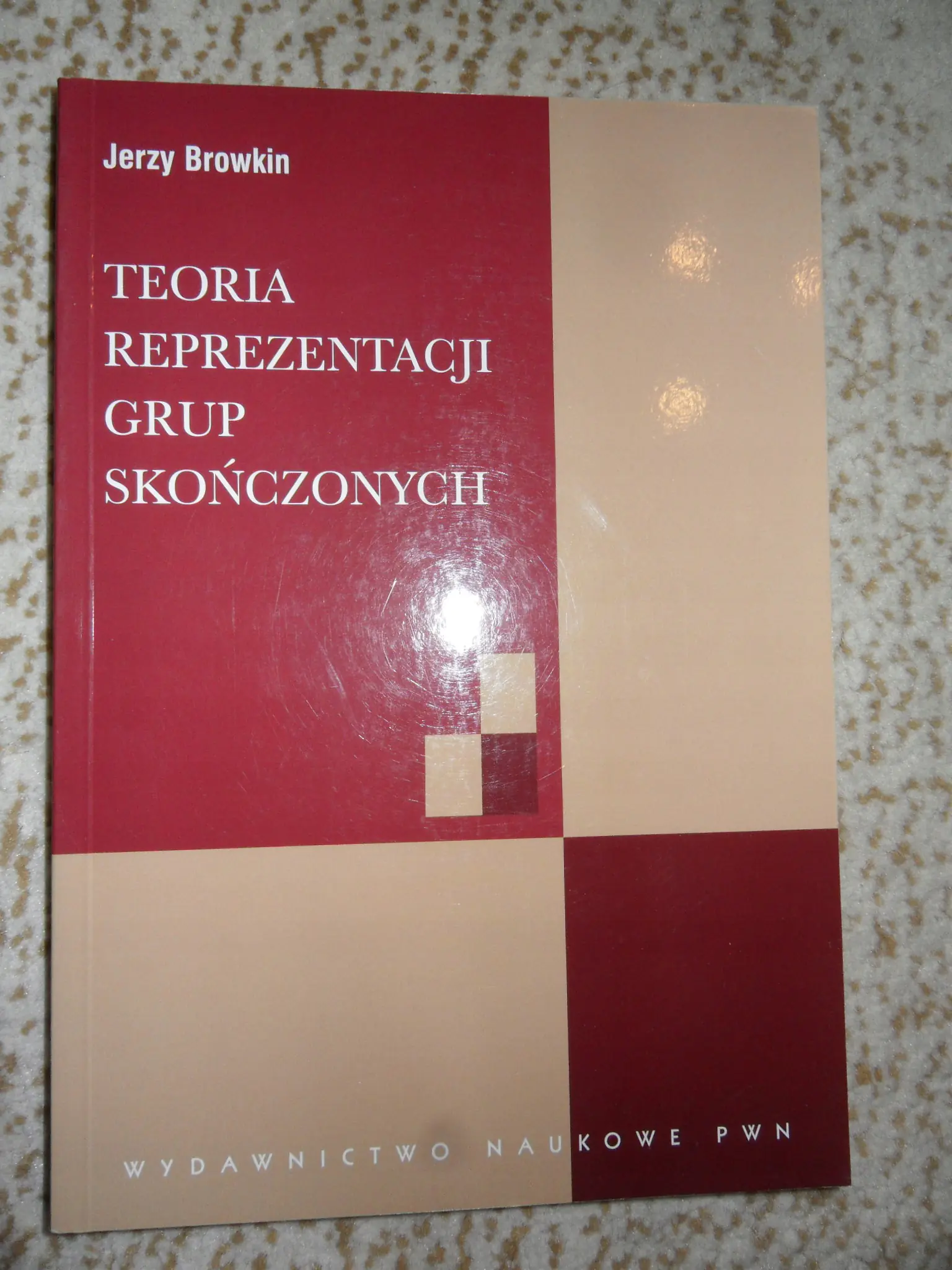 Książka - Teoria reprezentacji grup skończonych