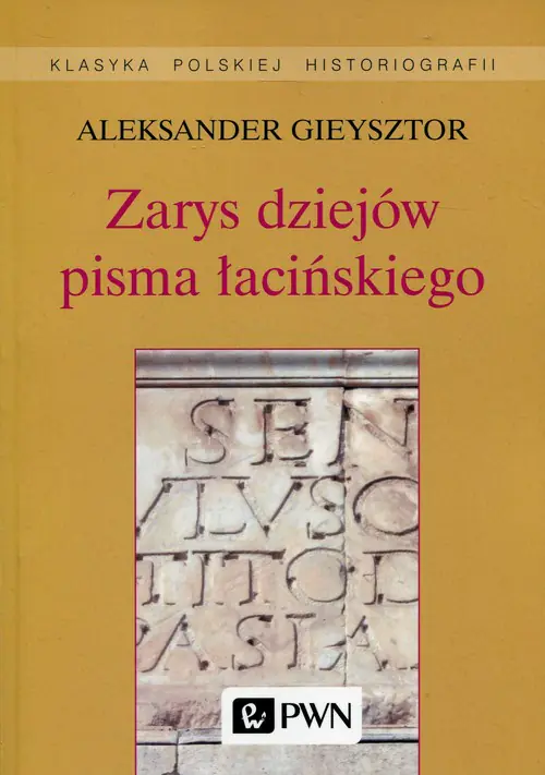 Książka - Zarys Dziejów Pisma Łacińskiego