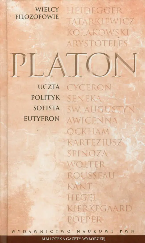 Książka - Wielcy Filozofowie 3 Uczta Polityk Sofista Eutyfron