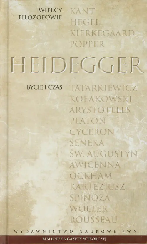 Książka - Wielcy Filozofowie 23 Bycie i czas