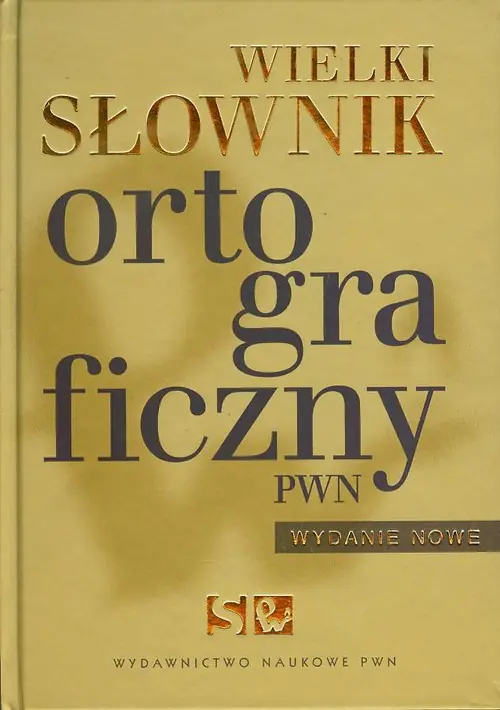 Książka - Wielki słownik ortograficzny PWN z zasadami pisowni i interpunkcji   CD