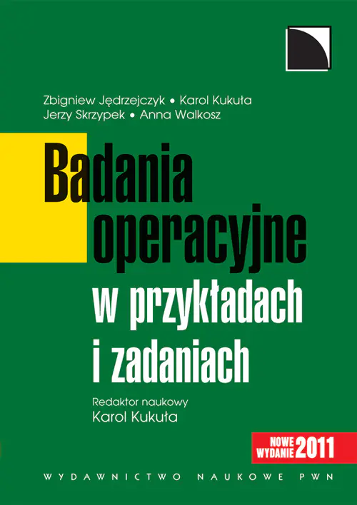 Książka - Badania Operacyjne w Przykładach i Zadaniach
